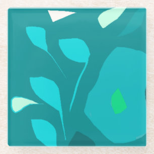 Mint flavour illustration Coaster