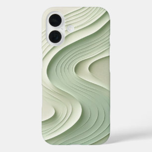 Mint Fluid Drift Phone Case