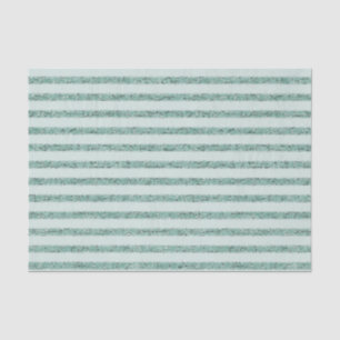Mint Glam Stripes Tissue Paper