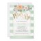 Mint & Gold Wedding Shower Invitation - Mint to Be
