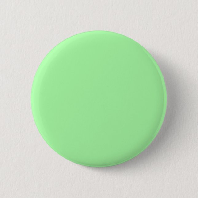 Mint Green 6 Cm Round Badge (Front)