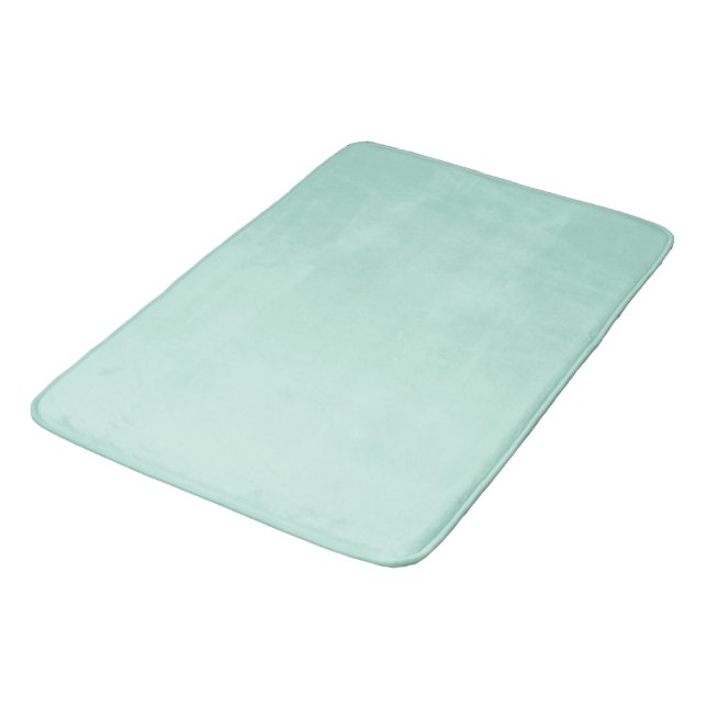 mint green bath mat (Angled)
