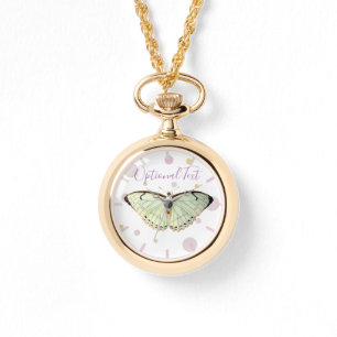 Mint Green Beauty Butterfly  Watch