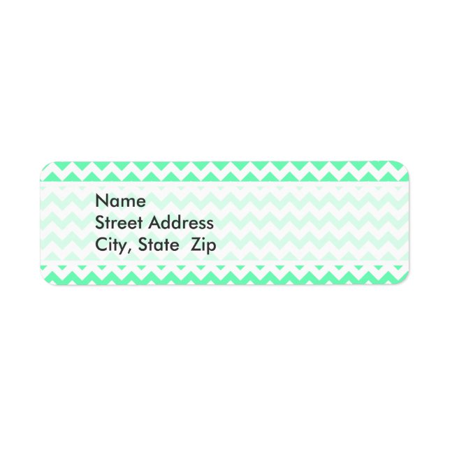Mint Green Chevron (Front)