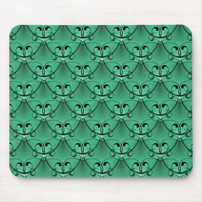 Mint Green Classic Glam Mousepad (Front)