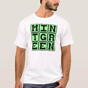 Mint Green, Colour T-Shirt