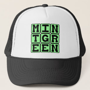 Mint Green, Colour Trucker Hat