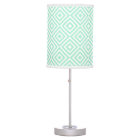 Mint green diamond pattern