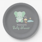 Mint Green Elephant Little Bird Baby Shower