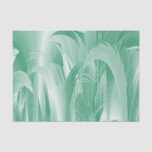 Mint Green Foliage Tissue Paper