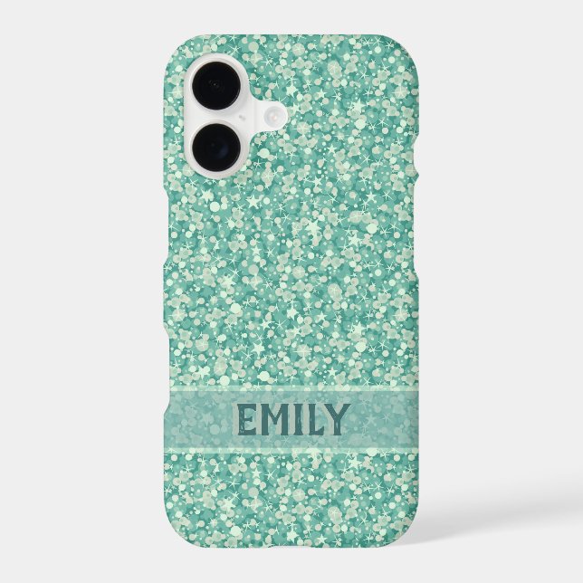 Mint Green Glitter (Back)