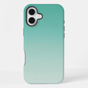 mint green gradient iPhone 16 plus case