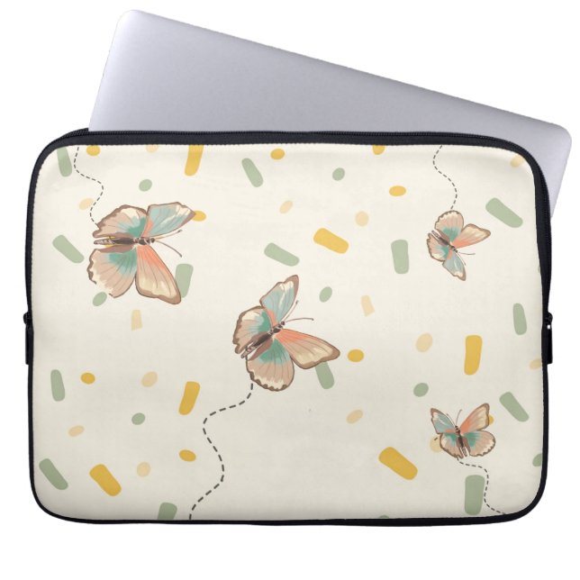 ​Mint Green iPad Sleeve | Chic & Protective Tablet (Front)