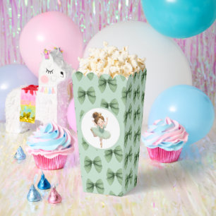 Mint Green Little Princess Ball  Favour Box