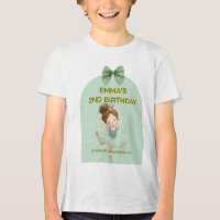 Mint Green Little Princess Ball T-Shirt