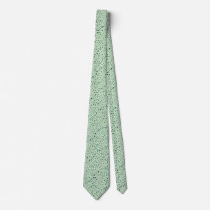 Mint Green Marble Texture Tie