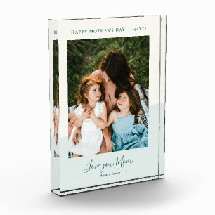 Mint & Green Modern Mother's Day Photo Gifts