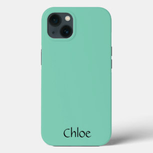 Mint Green Monogram Samsung Galaxy Note 4 case