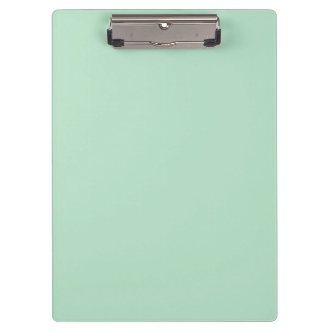 Mint Green Office Clipboard (Front)