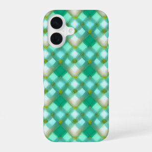 Mint Green Plaid Phone Case