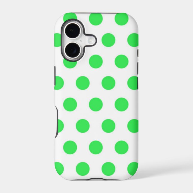 Mint Green Polka Dots (Back)