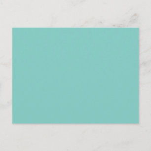 Mint Green Postcard