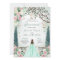 Mint Green Princess Enchanted Garden Quinceanera