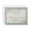 Mint Green Rustic Baby's Breath RSVP