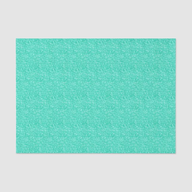 MINT GREEN SEQUINS-TISSUE WRAPPING PAPER (Front)