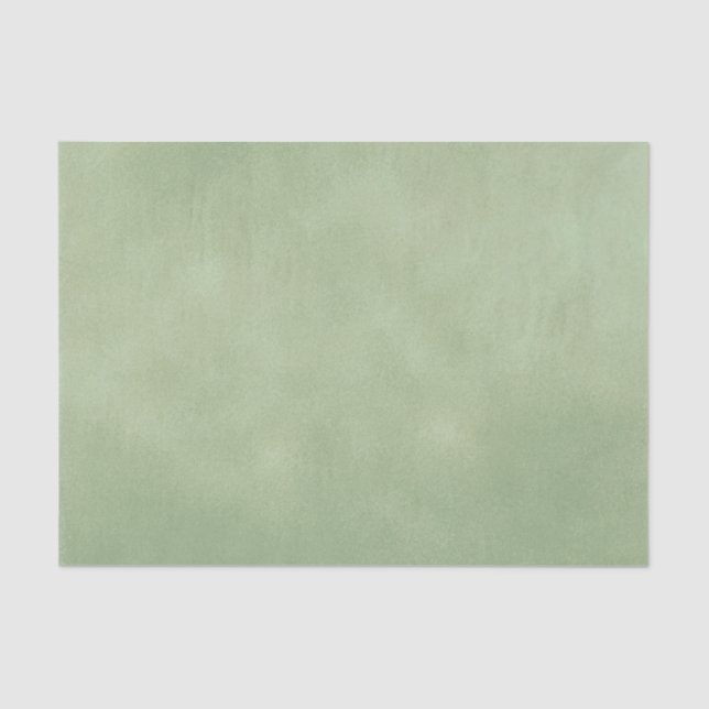 Mint Green Smudge Colour Tissue Paper (Front)
