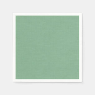 Mint green solid textured napkin