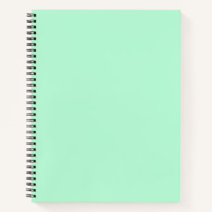 Mint Green Spiral Notebook