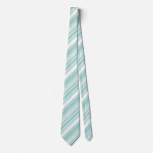 Mint green stripes tie