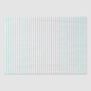 Mint Green Stripes Tissue Paper