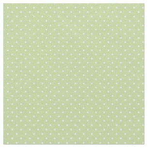 Mint Green Tiny Dots Fabric