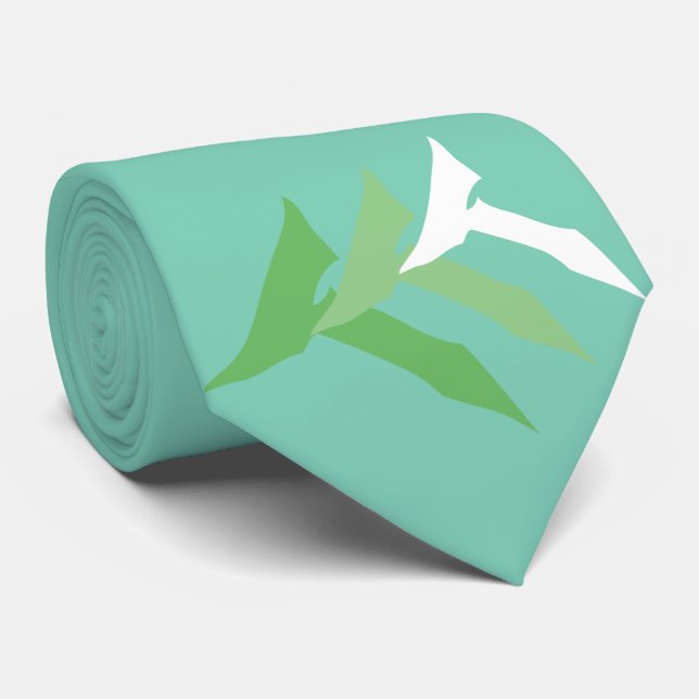 MINT GREEN TRUTH TIE (Rolled)