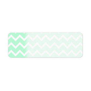 Mint Green Zigzag Chevron Stripes.