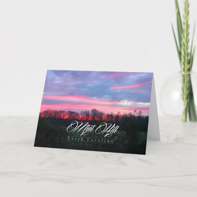 Mint Hill North Carolina Greeting Cards (Front)