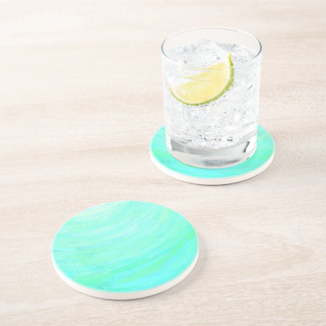 Mint Ice Coaster (Side)