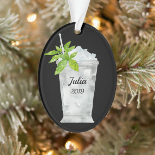 Mint Julep Personalised Ornament