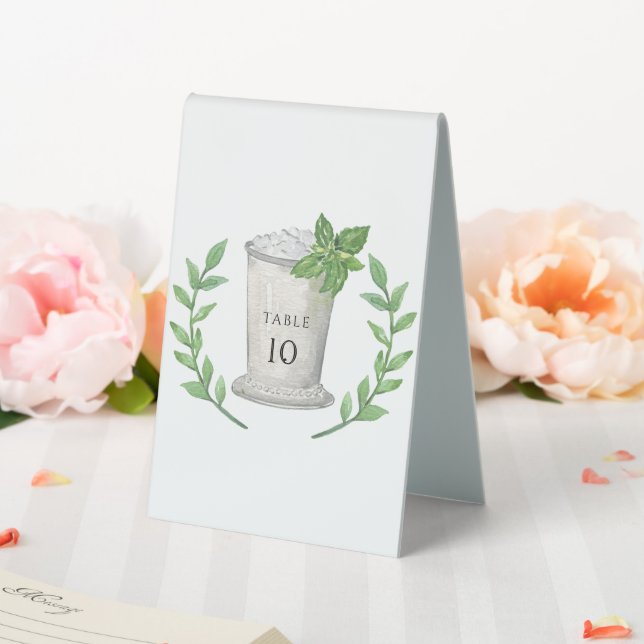 Mint Julep | Table Numbers (In SItu (Wedding))