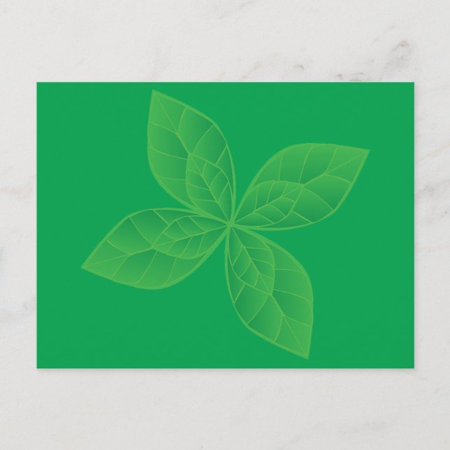 Mint Leaves Postcard (Front)