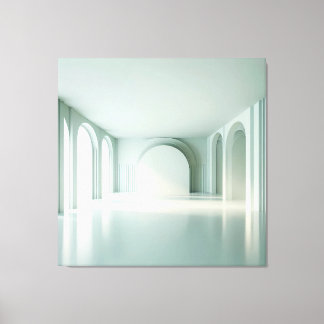 Mint Light Gallery Canvas Print