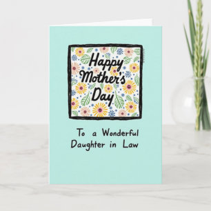 Mint Mothers Day Card