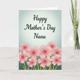 Mint Mothers Day Message Card