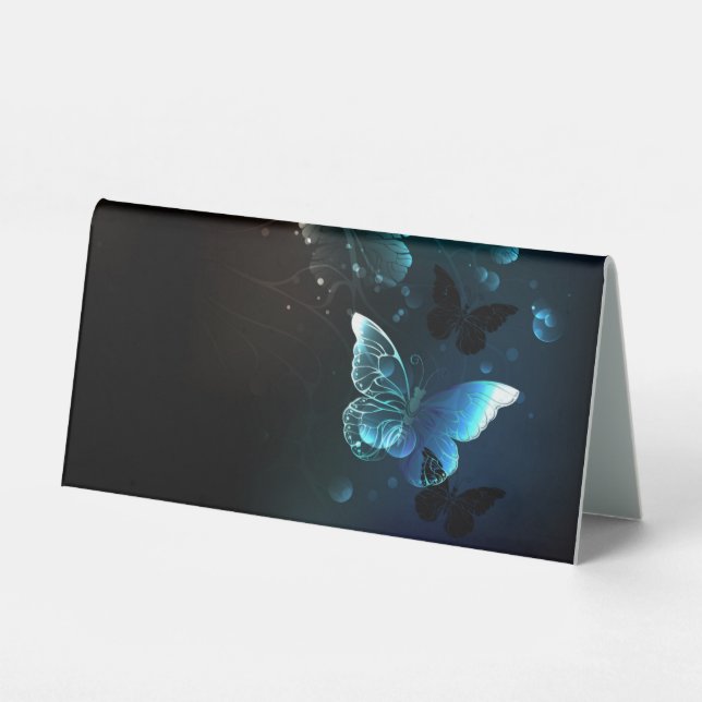 Mint Night Butterflies (Front)