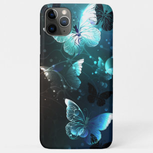 Mint Night Butterflies iPhone 11 Pro Max Case
