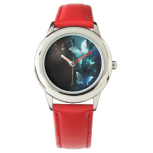 Mint Night Butterflies Watch