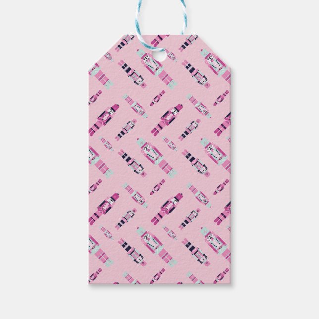 Mint Nutcracker Parade Gift Tag (Front)
