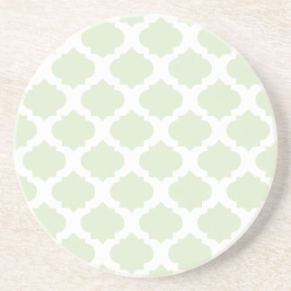 Mint Ornate Pattern Coaster
